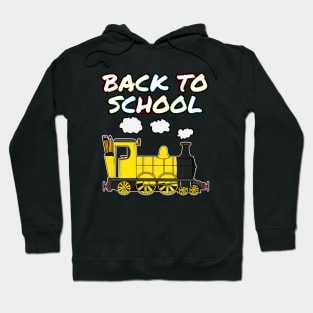 Back To School Steam Train (Yellow) Hoodie